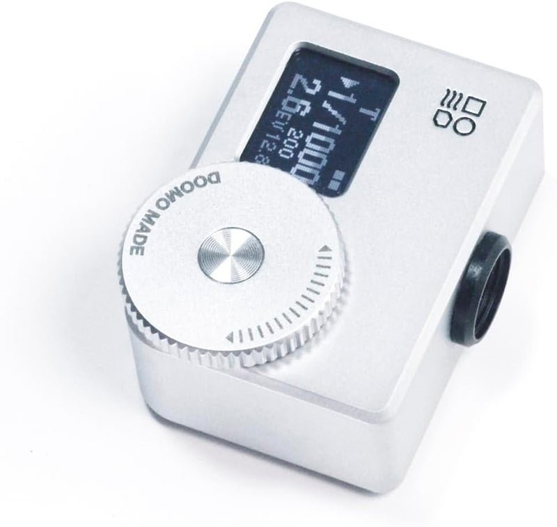 DOOMO MADE OLED Light Meter, Meter S, New Screen Design, Real-time Metering and One-Button Metering for Vintage Cameras (Chrome) - Image 2
